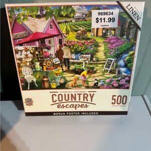 Country Escapes 500-Piece Puzzle